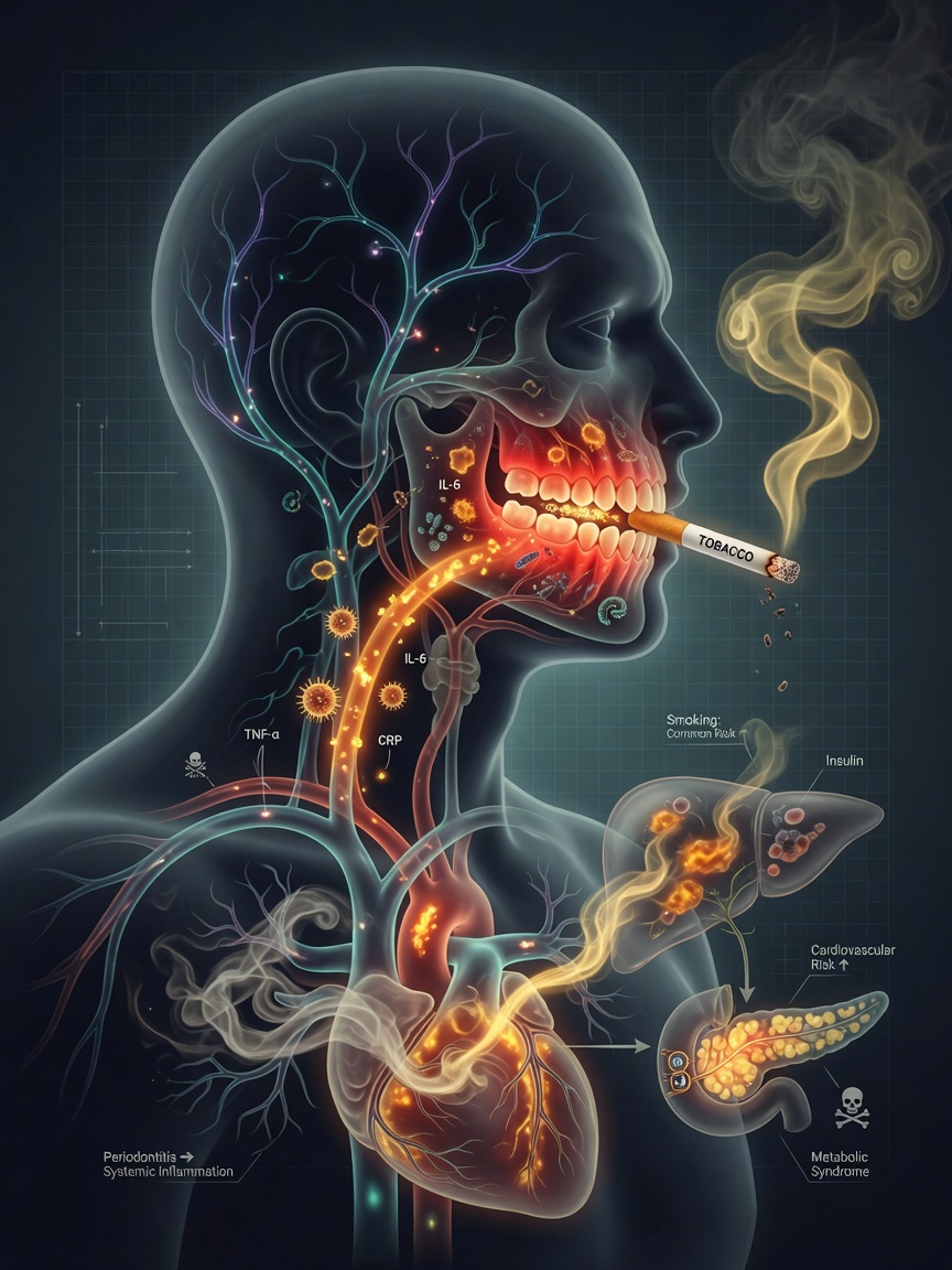Oral Health and Systemic Disease—How Smoking Becomes a Shared Risk Factor