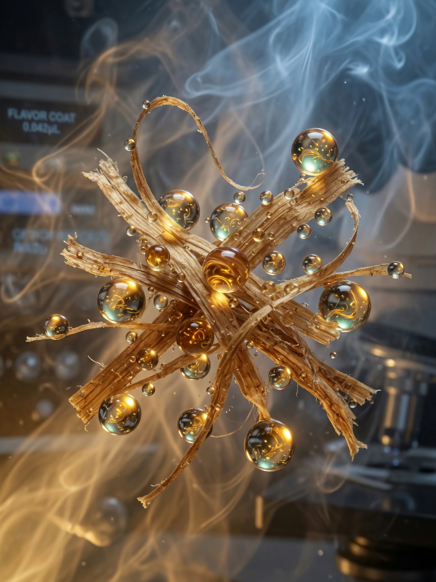 In cigarette flavoring, the uniformity of flavor spray directly affects combustion quality and flavor performance.