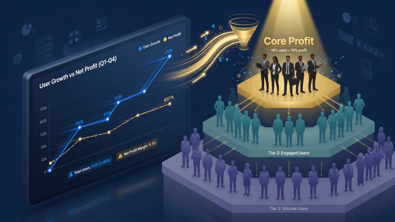 User Profit Profile: A mindset shift from focusing on activity to calculating net contribution